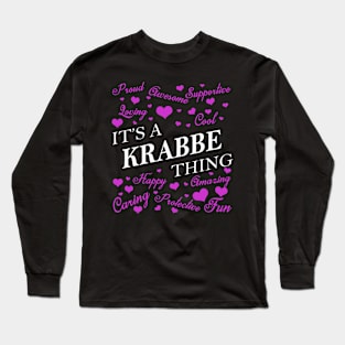 It's a KRABBE Thing Long Sleeve T-Shirt